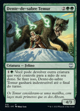 Dente-de-sabre Temur / Temur Sabertooth - Magic: The Gathering - MoxLand